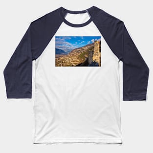 View from Beseno Castle in Trentino, Italy Baseball T-Shirt